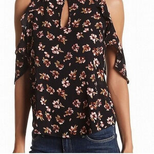 ABOUND Women’s Cold Shoulder Loophole Blouse‎